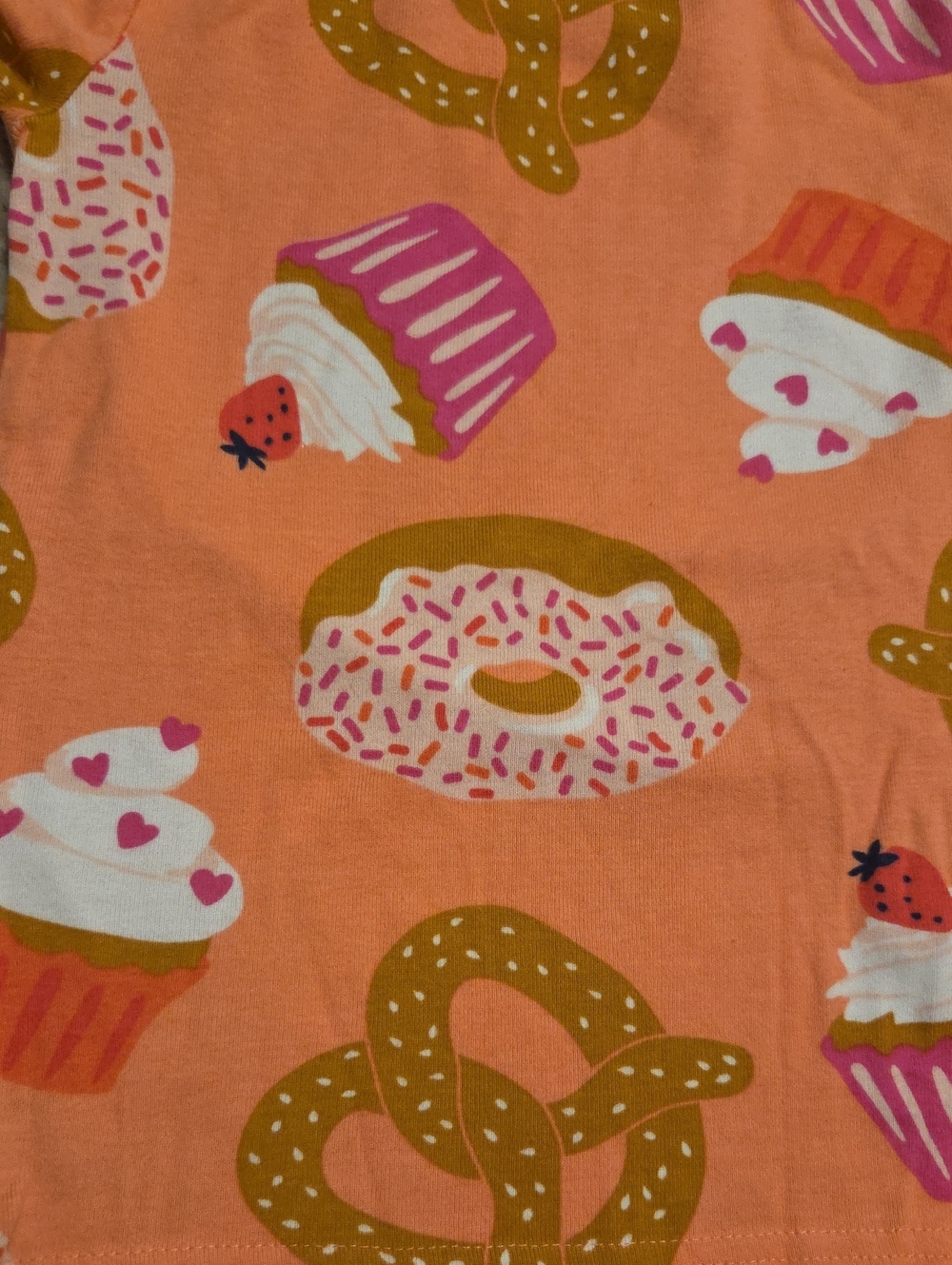 Carters Dessert Print Pajama Set - Picture 2 of 3